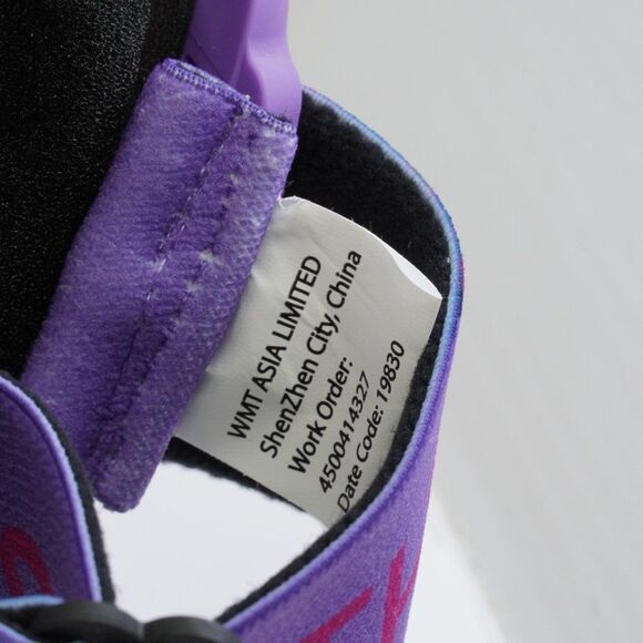 NEW SMITH YOUTH JUNIOR SMITH-GAMBLER-0264/8K PURPLE PEACOCKS SHIELD - Picture 4 of 7